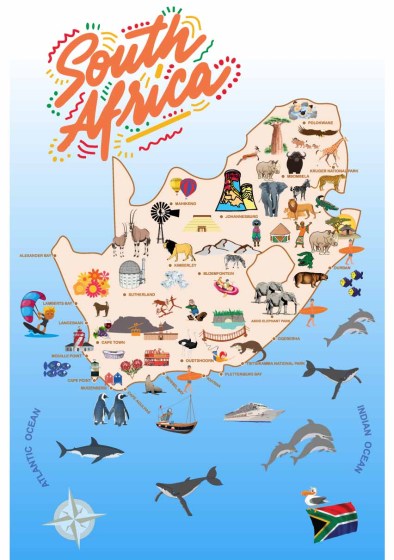 DTG map of south africa